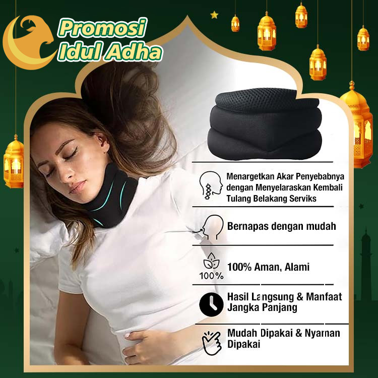 Promosi Idul Adha- kejutan penawaran spesial! Penyangga leher anti ngorok - Direkomendasikan oleh dokter profesional - Tidur yang aman